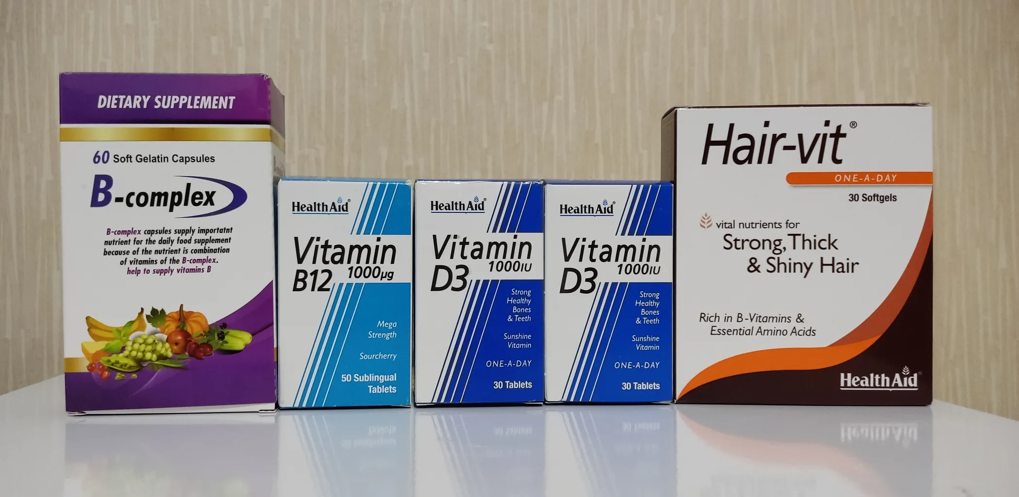 کپسول هیرویت Health اید بسته 30 عددی