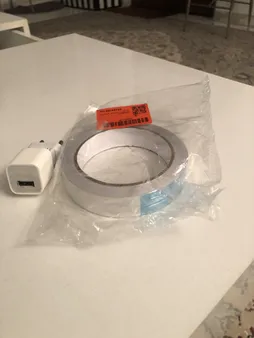 نوار چسب مدل نسوز  الومینیومی طول 50 متر