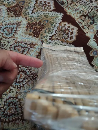 چوب لباسی مدل افرا طرح چوب بسته 20 عددی