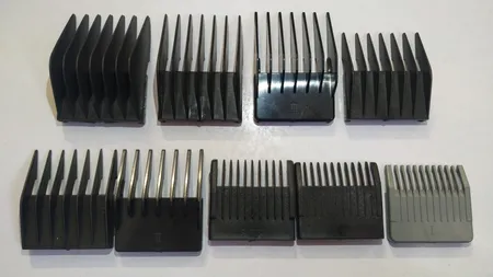 شانه ماشین اصلاح موزر مدل M1400 مجموعه 9 عددی