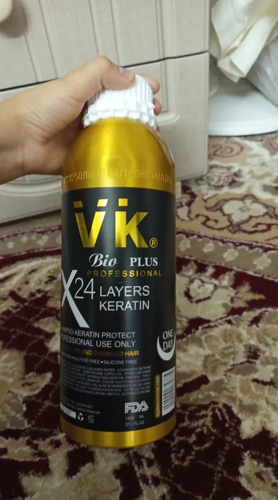 کراتین مو وی کی مدل 24 لایه حجم 1400 میلی لیتر