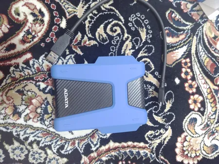 هارد اکسترنال ای دیتا مدل DashDrive Durable HD680 ظرفیت یک ترابایت دارای رابط USB Type-A 3.2