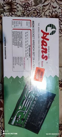 مجموعه 24 عددی آچار بکس هنس مدل 4624 -6MT