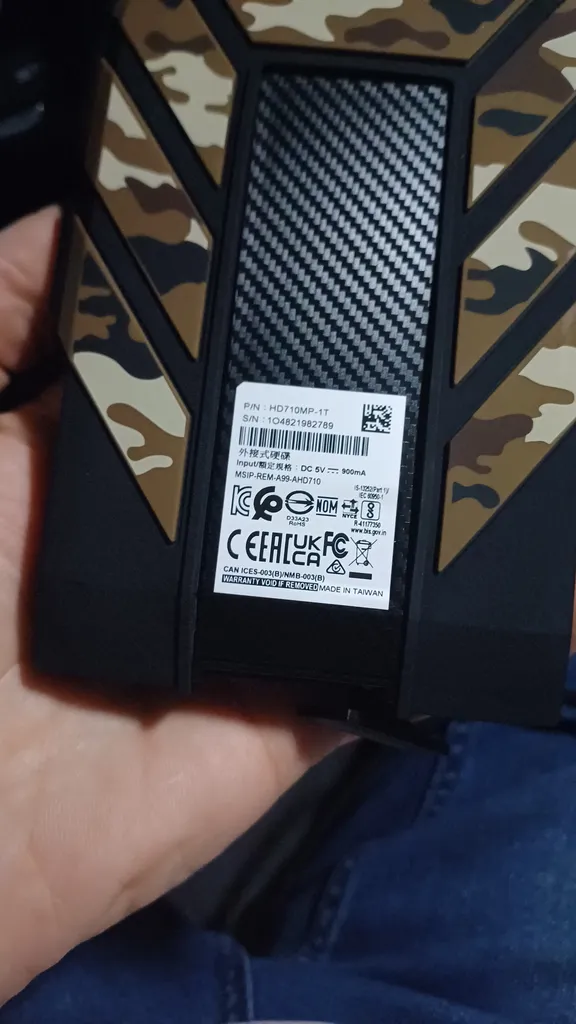 هارد اکسترنال ای دیتا مدل HD710M Pro ظرفیت یک ترابایت دارای رابط USB Type-A 3.2