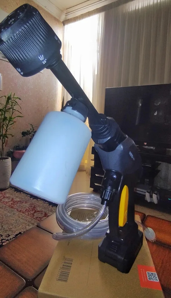 کارواش شارژی هوتو مدل cordless hight pressure کد QWXCJ001