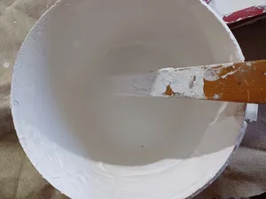 تجریه خرید رنگ نیم پلاستیک سفید مات مرمرفام کد 202- وزن 4 کیلوگرم