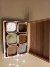 تجریه خرید ست جا ادویه 6 پارچه مهتاک دکور مدل چوبی