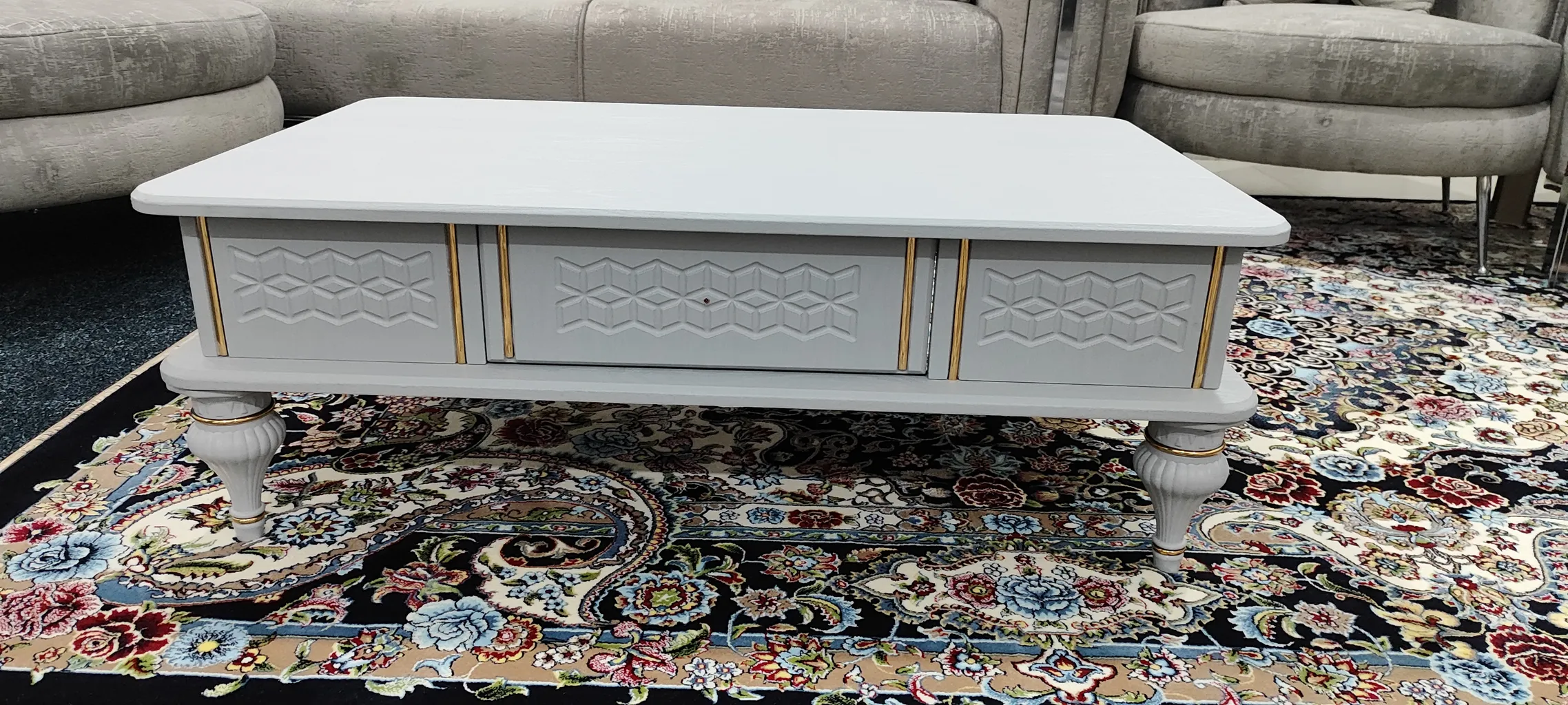 میز جلو مبلی و عسلی مدل 001 مجموعه 4 عددی