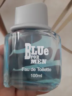 ادو تویلت مردانه رساسی مدل Blue for men با رایحه خنک و تند حجم 100 میلی لیتر
