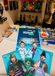 تجریه خرید آلبوم کارت فوتبالی کیمدی مدل ال کلاسیکو کد 2025