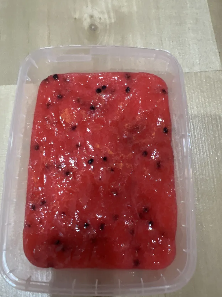 ژل بازی اسلایم تپلی مدل هندوانه کد S200