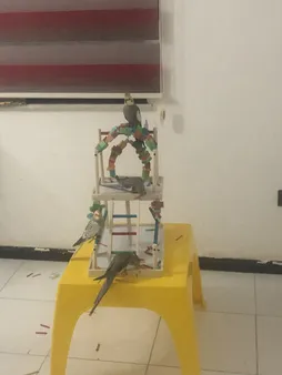 اسباب بازی پرندگان مدل  تکه چوب کد S06 بسته 200 عددی