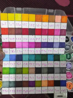 ماژیک راندو بیسیک مدل براش بسته 60 عددی