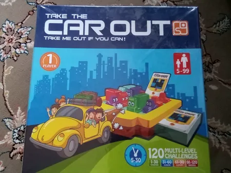 بازی فکری فکرانه مدل car out