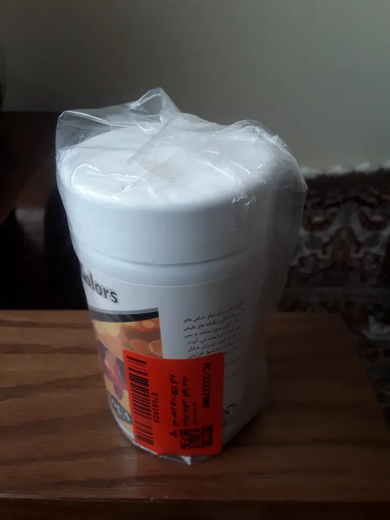 غذای ماهی آکوا مدل کف خوار وزن 100 گرم