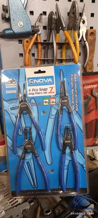 مجموعه 4 عددی انبر خار باز کن و خار جمع کن نووا مدل NTP-8075