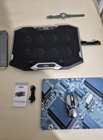 پایه خنک کننده  لپ تاپ تراست مدل TPad 4 Plus