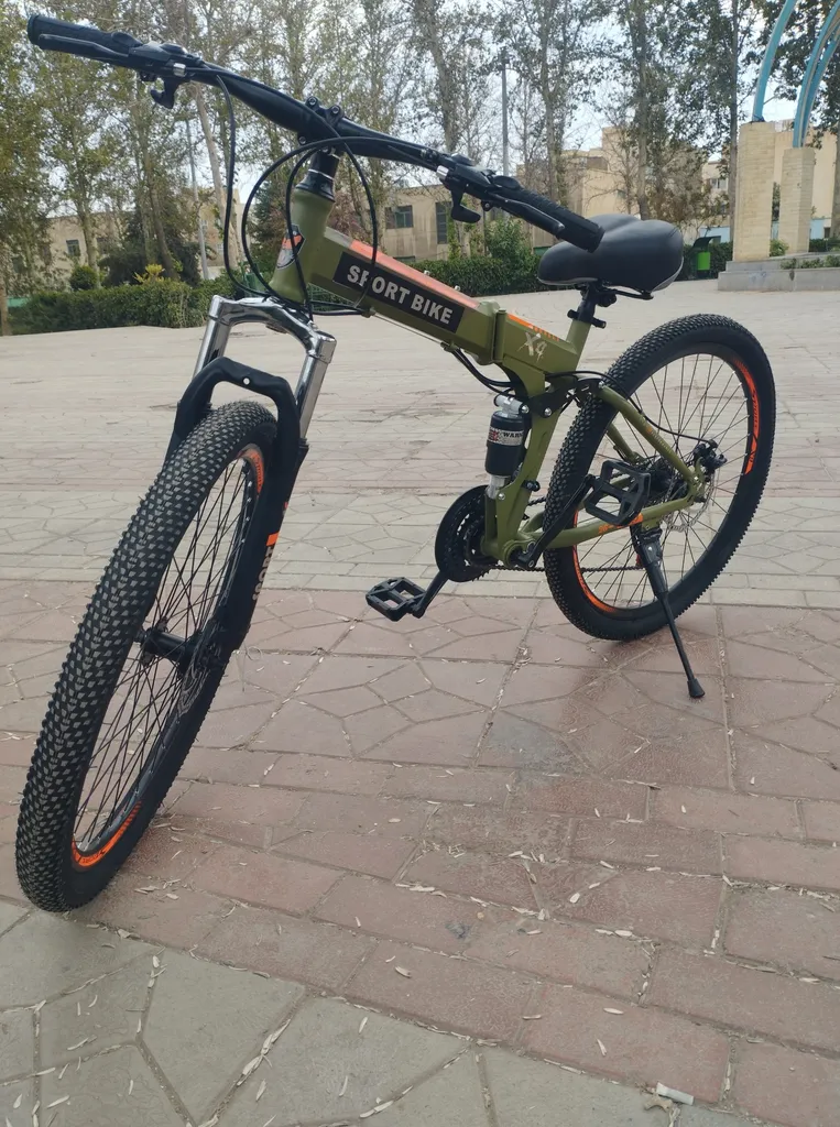 دوچرخه تاشو لندروور مدل والرا سایز طوقه 24