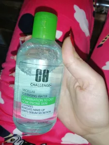 تجریه خرید آب پاک‌کننده چلنج مدل SEBUM حجم ۲۵۰ میلی‌لیتر