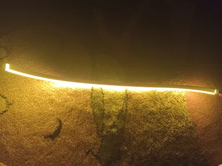 ریسه نئون فلکسی مدل v12 طول 50 سانتی متر