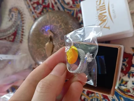 انگشتر نقره زنانه مدل AMT_R095