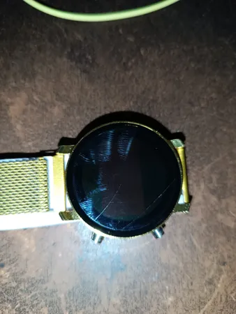 ساعت مچی دیجیتال مدل گرد حصیری