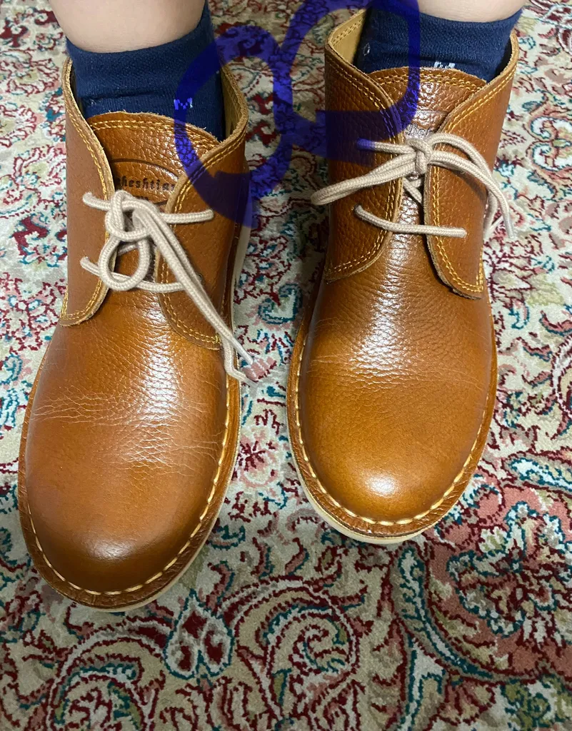 نیم بوت زنانه بهشتیان مدل شرانک رنگ عسلی