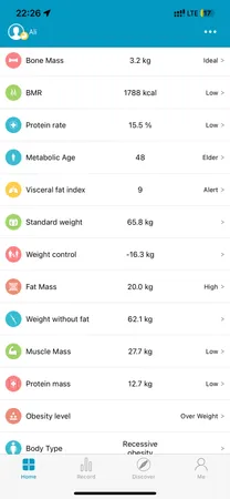 ترازو دیجیتال بادی کر مدل BFISW01