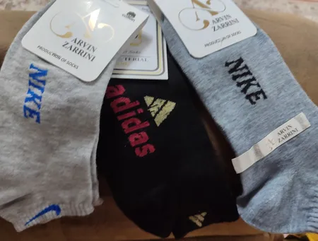 جوراب ورزشی ساق کوتاه مردانه مدل NK4CL-S-KU بسته 4 عددی