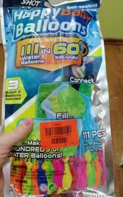 بادکنک آبی مدل Balloon Bonanza بسته 120 عددی