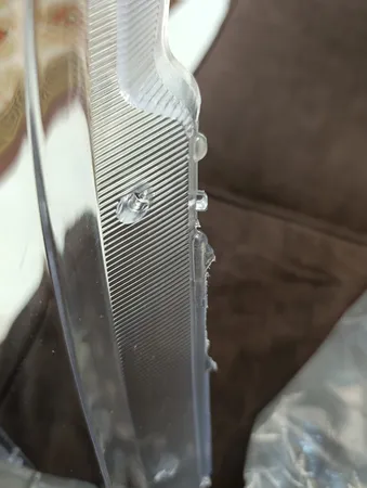 طلق چراغ جلو سمند مدل فابریک بسته 2 عددی