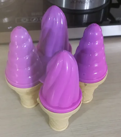 قالب بستنی مدل بستنی قیفی مجموعه 4 عددی