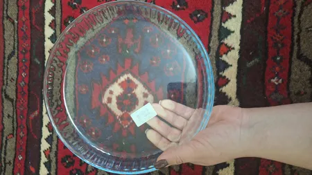 ظرف پخت پیتزا پیرکس مدل Borosilicate