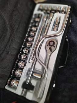 مجموعه 25 عددی آچار و سری بکس وسترن کد WSN