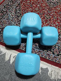 دمبل رادیس فیت مدل RPHF-4000 وزن 4 کیلوگرم بسته دو عددی