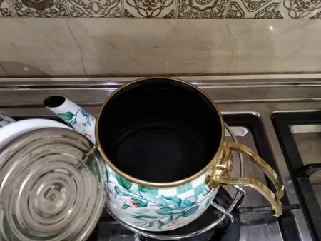 ست کتری و قوری شاهین مدل TAMARA