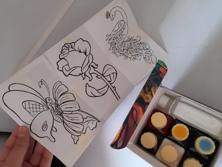 رنگ ویترای ورسای بسته 6 عددی به همراه تینر