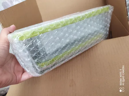 ظرف نگهدارنده لیمون مدل شیاردار کد 2100 بسته 3 عددی