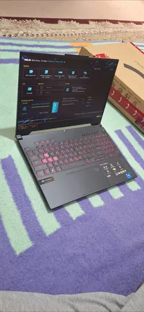 لپ تاپ 15.6 اینچی ایسوس مدل TUF Gaming F15 FX507VV-LP139-i7 13620H-16GB DDR5-512GB SSD-RTX4060-FHD