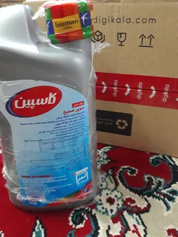 ضدیخ و ضدجوش خودرو کاسپین مدل چهار فصل حجم 1000 میلی لیتر بسته 2 عددی