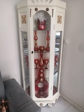 سرویس چای خوری 17 پارچه مدل شاه عباسي