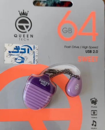 فلش مموری کوئین تک مدل SWEET PLUS ظرفیت 64 گیگابایت