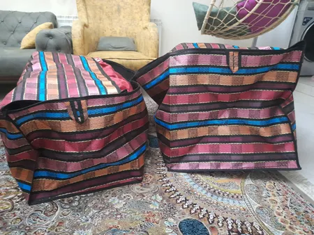 باکس رخت خواب کالامیر مدل بقچه جاجیم کد 9