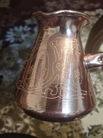 قهوه جوش مسی مس زنجان کد 002