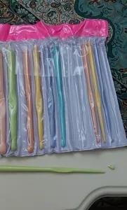 تجریه خرید قلاب بافتنی مدل 12PLA مجموعه 12 عددی