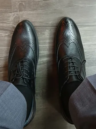 کفش روزمره مردانه چرم عطارد مدل چرم طبیعی کد SH51