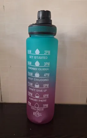 قمقمه مدل ورزشی مات  گنجایش 1 لیتر