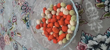 بادام زمینی روکش دار پنیری لوکس هیمه - 200 گرم