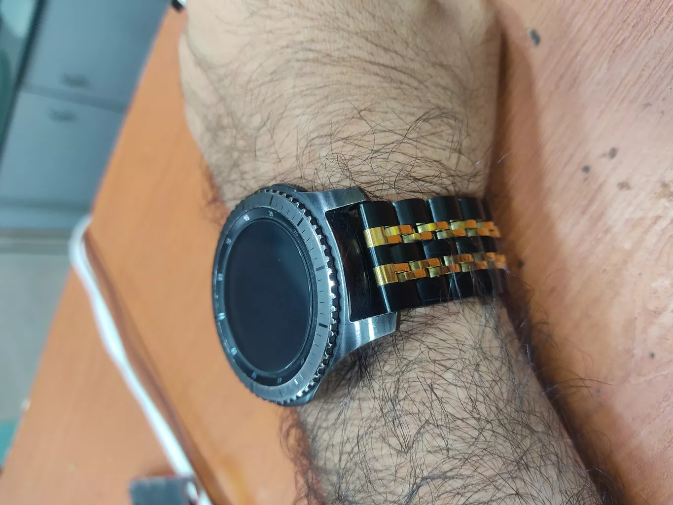بند تراستکتور مدل Pirana مناسب برای ساعت هوشمند سامسونگ Gear s3 / Watch 3 size 45mm/ Galaxy watch 46mm / S3 frontier/ S3 Classic