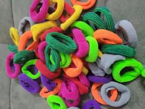 تجریه خرید کش مو دخترانه آی جواهر مدل K103 مجموعه 50 عددی